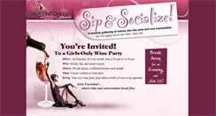 Desktop Screenshot of girlsuncorked.com